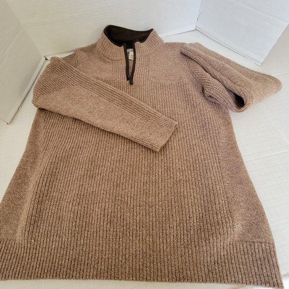 L.L. Bean Sweaters Ll Bean Mens Waterfowl Sweater 0 Merino Lamb